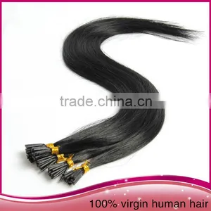 2015 New Arrival Pre-bonded Hair Extension Remy Hair I-tip Hair Extension thumbnail-3