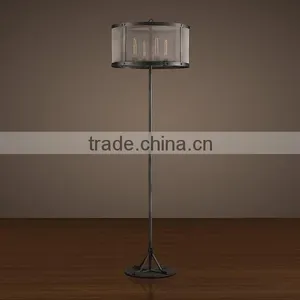 2016 New Style Simple Vintage Iron Floor Lamp Model 5015-L4 thumbnail-1