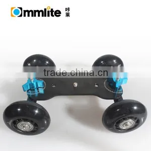 Super Mute Camera Video DSLR Movie Track Skater Dolly Skater Table Top Dolly Skater thumbnail-2