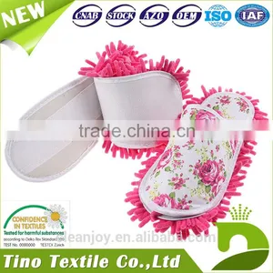 Clean Felt Shoes Cheap Price Kitchen Dust Chenille Mop Slippers thumbnail-5