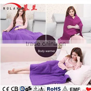 Electric Heated Throw Over Blanket With Temperature Control thumbnail-1