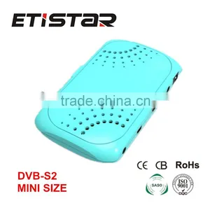 HD MINI DVB S2 Receiver Sunplus1505B Wifi Mpeg4 h 265 Set Top Box thumbnail-1