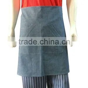 Denim Apron, Chef Waist Apron thumbnail-1