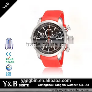 2015 High Quality Silicone Unisex Watch Stainless Steel Factory Watches thumbnail-3