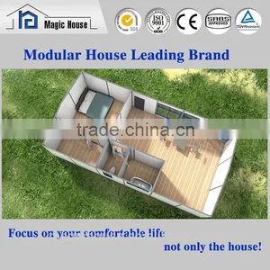 Newest Designed Office/Steel Prefab House/Trade Assurance Container Relax Room/ Prefabricated Beach Home thumbnail-2