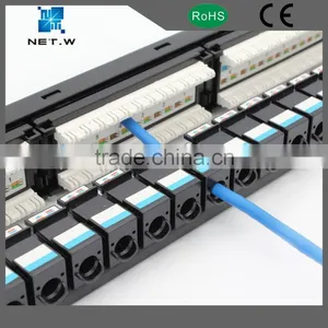 LED Light Cat6 Patch Panel Network, Cat6 Patch Panel 24 Port thumbnail-1