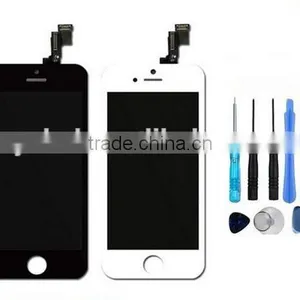 100% AAA Best Quality LCD Screen With Digitizer Assembly for Iphone 5S LCD thumbnail-1