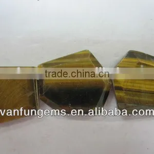 Wholesale Flat Faceted Tumbled Lapis Fashion Beads in Different Size thumbnail-5