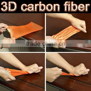Carbon Fiber Car Cover Vinyl Film, Car Wrapping Film thumbnail-1