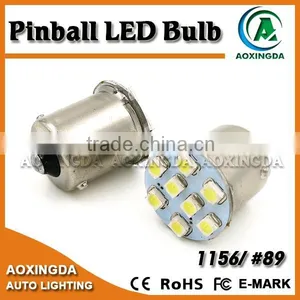 12V 13V 3528 8 SMD Bayonet Base #89 Pinball Led Bulb thumbnail-4