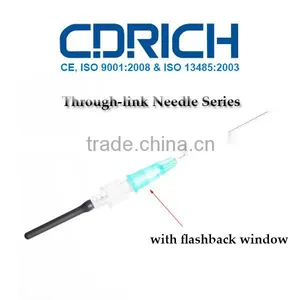 CDRICH Through Link Blood Collection Needle With Flashback Window thumbnail-1