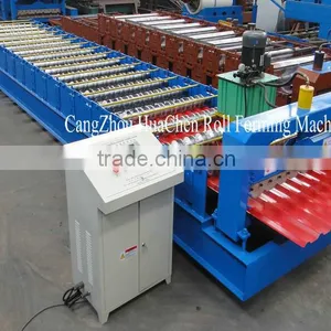 2016 Hot Design Galvanized Roof & Wall Panel Cold Roll Forming Machine thumbnail-1