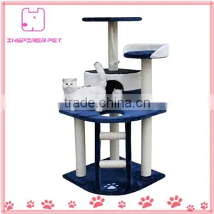 2015 New Design Hot Selling High Quality Natural Cat Tree thumbnail-1