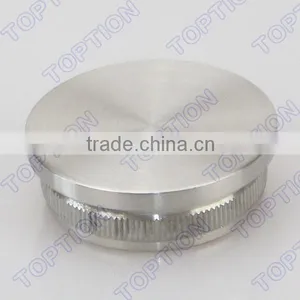 Stainless Steel Handrail Balustrade Tube Flat End Cap thumbnail-1