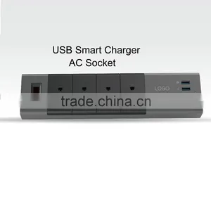 Multi Vertical Commercial Outlet Socket,wall Wall Socket and Switches,AC Home Power Wall Socket With Usb Charger thumbnail-4