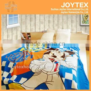 100% Polyester Printing Mickey Mouse Cartoon Coral Fleece Blanket /Throw thumbnail-1