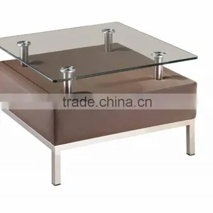Fashion Leather Coffee Table Design SJ153S thumbnail-2