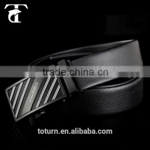 Metal Automatically Buckle Strong Men Leather Belt thumbnail-2