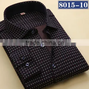 New Fancy Simple Design Formal Dress Men's Stripe Shirts thumbnail-2