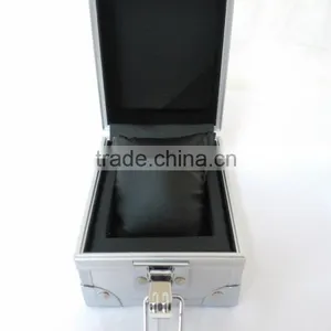Aluminium Metal Watch Travel Case Jewellery Organiser Storage Display Box Quality Choice thumbnail-2