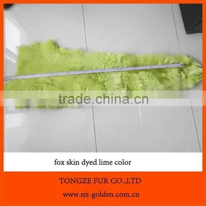 Fox Fur Skins Dyed in Different Colors thumbnail-4