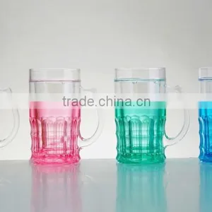 16oz Double Wall Beer Ice Mug With Beer-colored Water,freezer Mug With Liquid thumbnail-3
