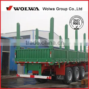 Customer Highly Praised Factory Timber Transport Semi Trailer With Reasonable Price From Wolwa thumbnail-2