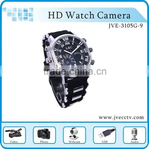 Fashionable 4 in 1 Hidden Watch Camera, 720p HD Watch With Hidden Camera, Mini Camera in Watch Max 32gb JVE-3105G-9 thumbnail-1
