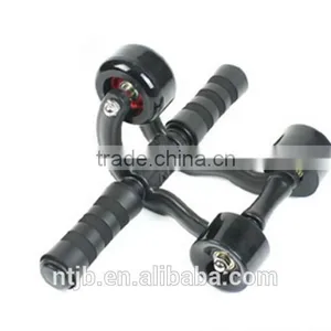 Smooth Three ab Slimmer With ab Mat Fitness Exerciser Abdomonal Abs Wheels thumbnail-1