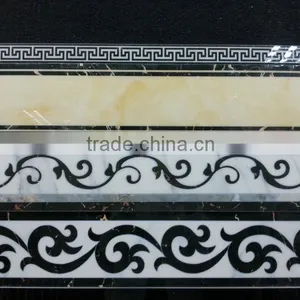 Inkjet 3D Skirting Lines Match Floor Tiles 150x800mm/150x600mm thumbnail-1