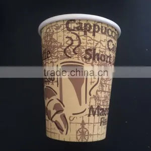 8oz Factory Salable Disposable Company Logo Office Paper Cup thumbnail-4