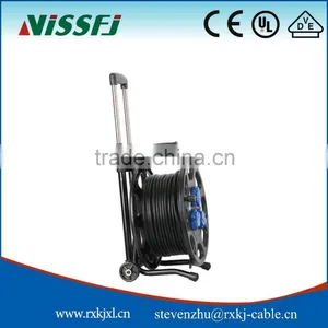 Chinese Manufacturers Cable Reel Drum Retractable Usb Cable Reel Plastic Cable Reel thumbnail-1