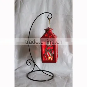 Christmas Decoration Ceramic Tealight Candle Holder thumbnail-4