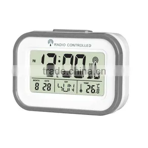 Multi Table Radio Controlled Time Alarm Clock Meet CE and RoHS Best for Chrismas Gift thumbnail-1