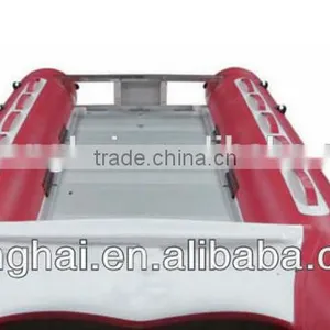 (CE) 14ft Inflatable High Speed Catamaran Boat for Sale thumbnail-5