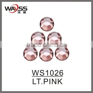 China A Lt . Pink Loose Rhinestones Hot Fix For Garment thumbnail-1