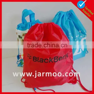 Promotional Fabric Custom Drawstring Backpack thumbnail-3