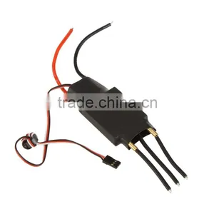 80A Brushless Water Cooling Electric Speed Controller ESC With 5V/5A SBEC for RC Boat Model thumbnail-4