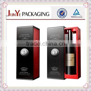 2015 Luxury Quality Factory Price Fashionable Paper Packaging Cardboard Box for Wine thumbnail-6