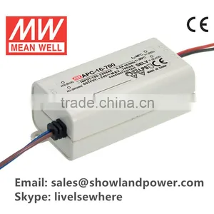 16w MW Led Constant Current Driver APC-16-350 / APC-16-700 Quality Choice thumbnail-1