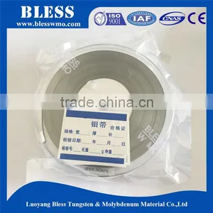 High Purity Hot Rolled Black Surface Vacuum Devices Molybdenum Foil thumbnail-3