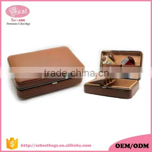 Shenzhen Genuine Leather Cigar Case Cigar Humidor thumbnail-2