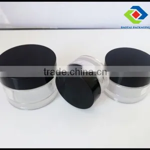 5ml/10ml/15ml/20ml/30ml/50ml/100ml Thick Wall PETG Plastic Type Clear Petg Jar thumbnail-3