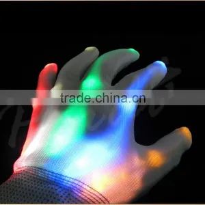 Custom Led Light Gloves Wholesale China With Logo Printing thumbnail-2
