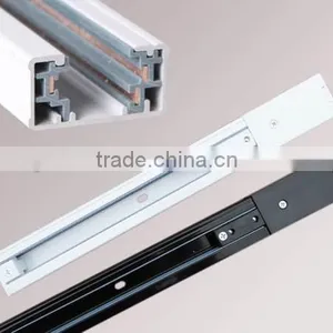 Luminaire Aluminum Guide Rails 3 Lines Led Track Rail- 1meter/1.5M/2M/3M Available,white/siliver/black for Option thumbnail-1