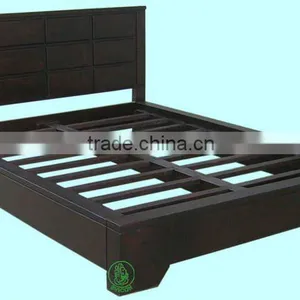 Wooden Bed,home Furniture,king & Queen Bed,bedroom Furniture thumbnail-1