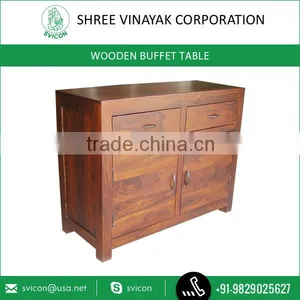 Reliable Quality Cabinet Style Wooden Buffet Table for Sale thumbnail-1