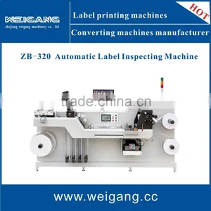 ZB-320 Label Automatic Inspecting and Rewinder Machine With BST Inspecting System thumbnail-1