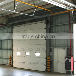 With CE Certificate Garage Door Industrial Sliding Door Warehousing Sectional Door SJM-330 thumbnail-1