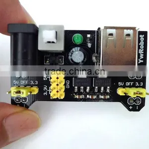 For Arduino Board MB102 Breadboard Power Supply Module 3.3V/5V thumbnail-1
